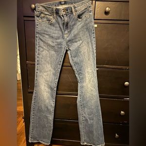 Gap Jeans size 26 straight cut